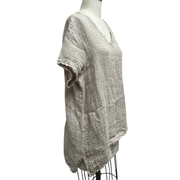 Vero Lino Linen Top - Picture 3 of 7